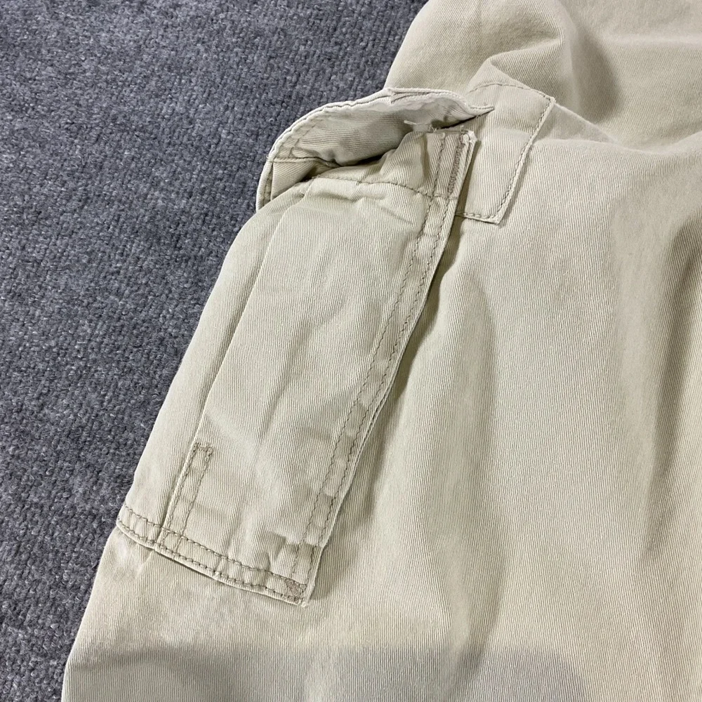 Levis Cargo Loose Straight Pants Mens 36x34 Khaki Utilit Work Cotton Cargo Pants